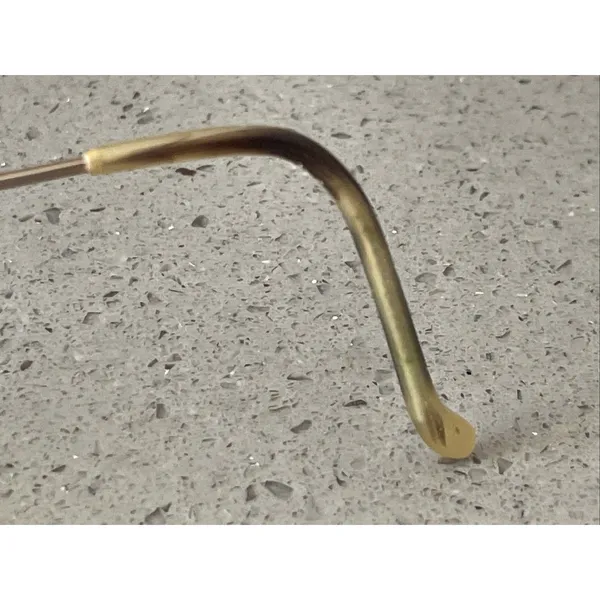 Marchon Super Flex Eyeglasses Frames ONLY Gold Flex Italy 50-18-130 oval - Image 6