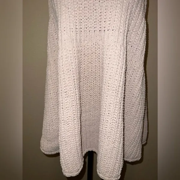 POL Chenille Chunky Knit Tunic Sleeveless Sweater Tank‎ Top small - Image 8