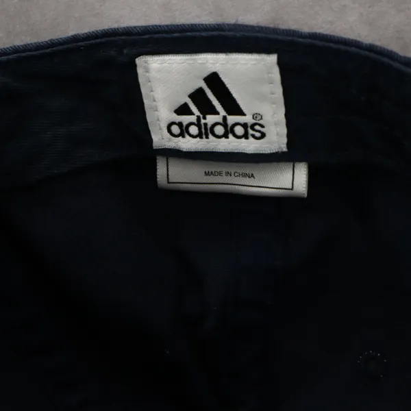 Adidas Blue Logo Performance‎ Athletic OSFM Baseball Cloth Strap Buckle Cap Hat - Image 6