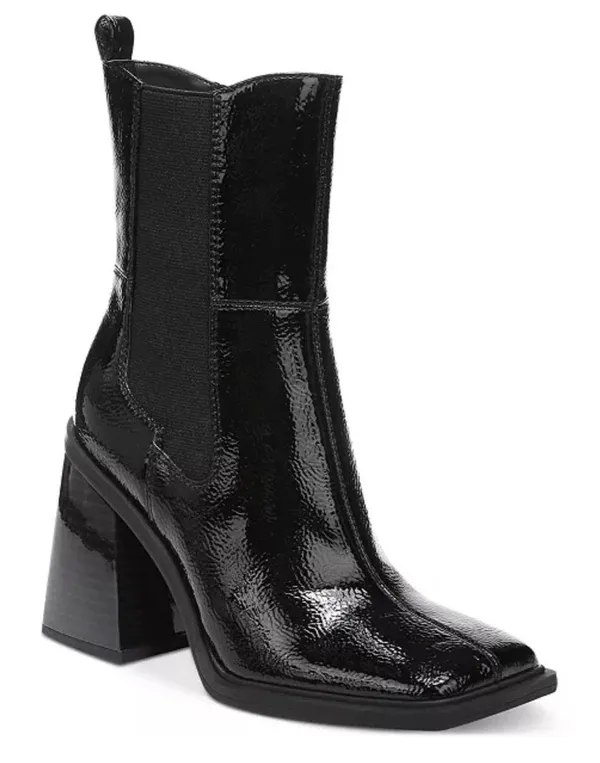 Circus NY Sam Edelman Lauren Snip-Toe Chelsea Patent Leather Boots 6.5 - Image 9