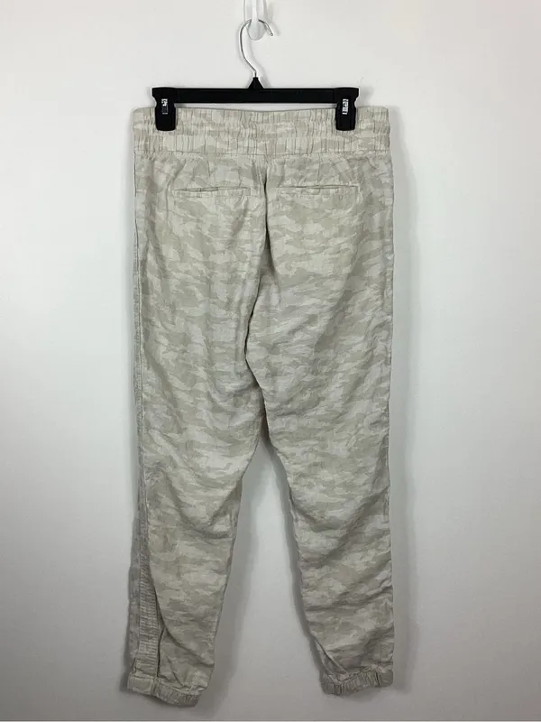Athleta Cabo Tide Linen Joggers Size 4 - Image 4
