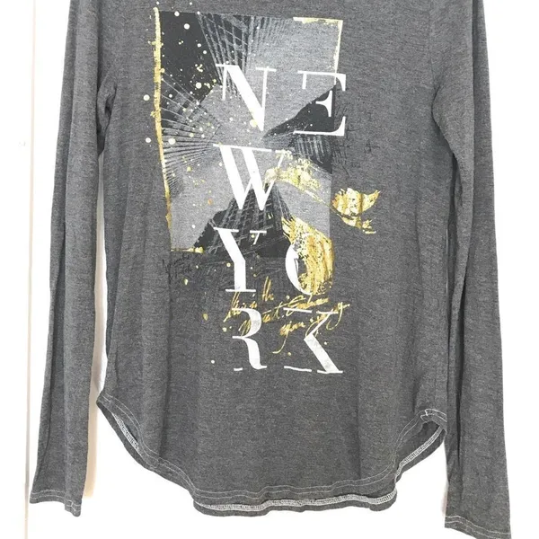 Abercrombie & Fitch New York T-Shirt Long‎ Sleeve - Image 8
