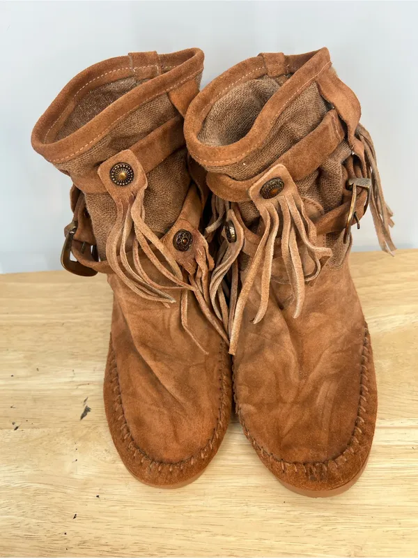 Free people karma Fringe Moccasin Karma Of Charme Italy - Image 6