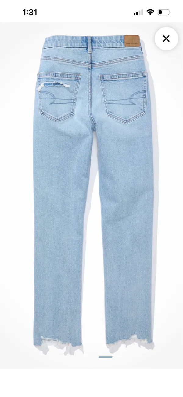 American Eagle Strigid Curvy Mom Jeans - Image 10