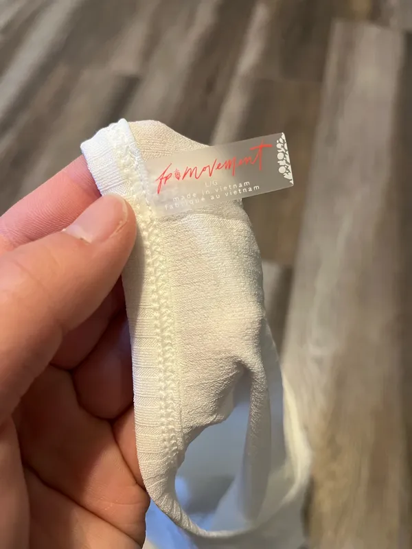 NWT Free People Movement Tempo Ribbed Baby Tee - Image 6
