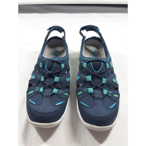 Ryka Hula Sport Women's 6.5 Navy Beach Fisherman Walking Sandals Water Shoes - Image 2