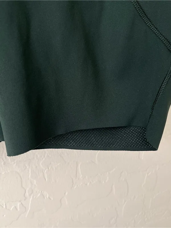 Lululemon Fast and Free High-Rise Shorts reflective Rainforest Green 4 - Image 9