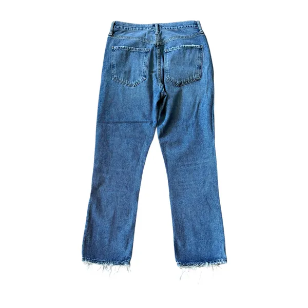 AGOLDE Riley Straight Crop Jeans - Image 4