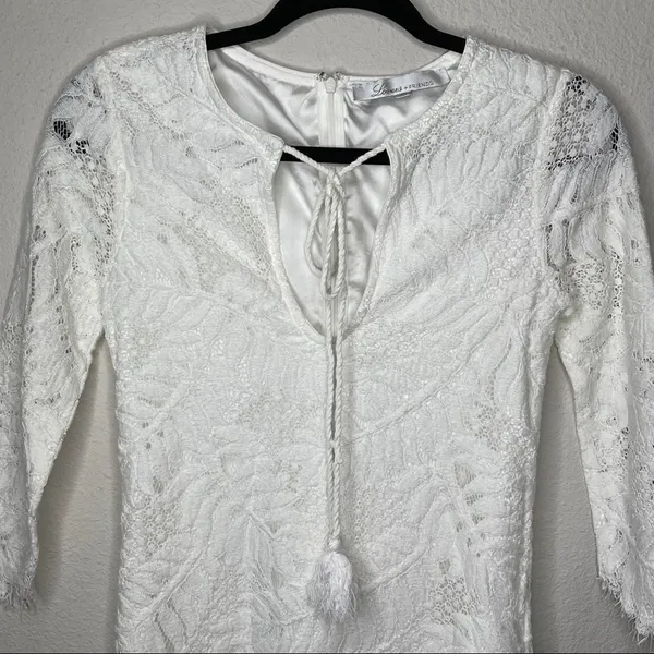 Lovers +‎ Friends White Dress - Image 7