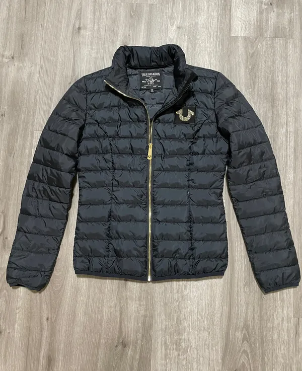 True Religion Black Winter Coat Of Jacket. - Image 2
