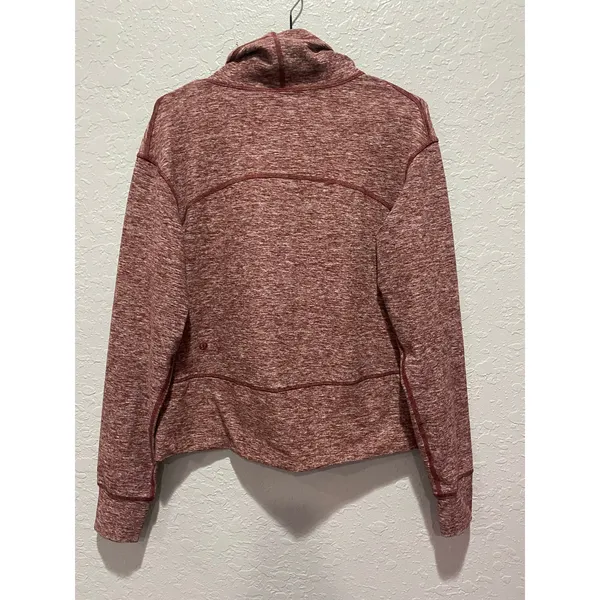 Lululemon Ready to Rulu Fleece Pullover in Heathered Savannah Size 6 - Image 7