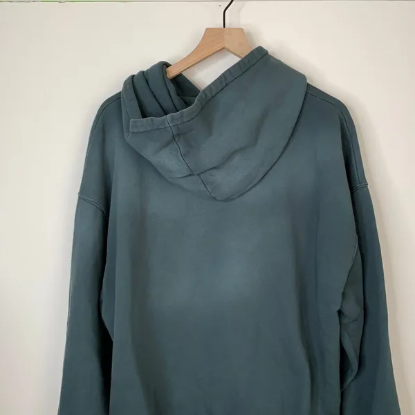 Anine Bing Ash Eagle Hoodie in Emerald Womens Small Green - Image 6