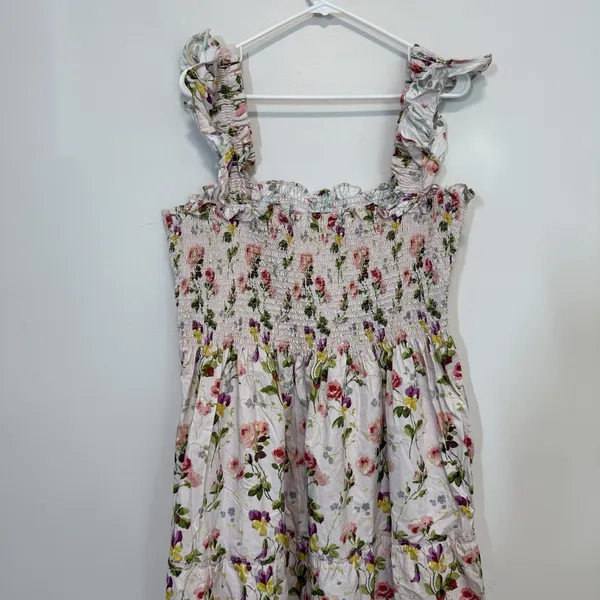 Hill House Home Pink Floral‎ Midi Dress Size 4X XXXXL - Image 5