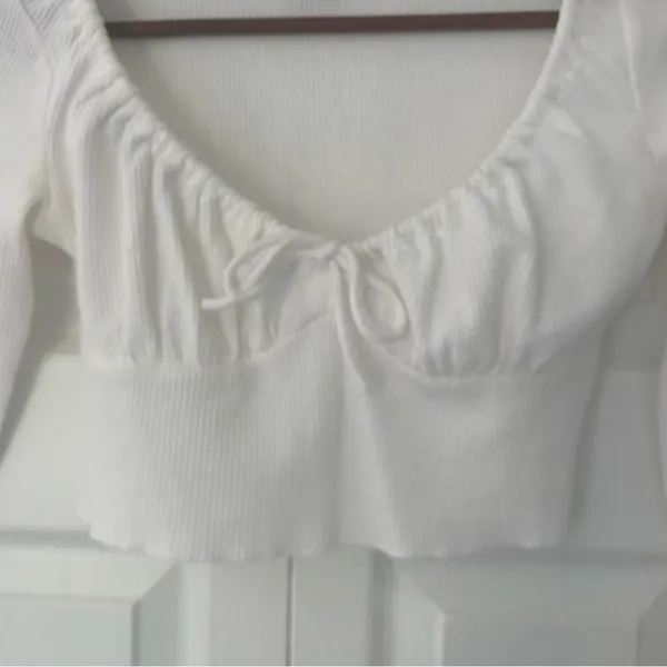 Princess Polly Crop Top Size 2 Long‎ Sleeve Babydoll Coquette Festival Party - Image 3
