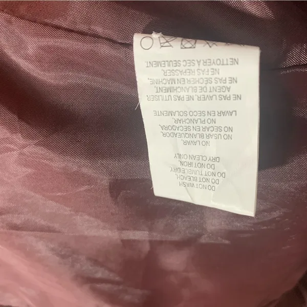 Thread & Supply Double Breasted Oxblood Peacoat Size Medium - Image 12