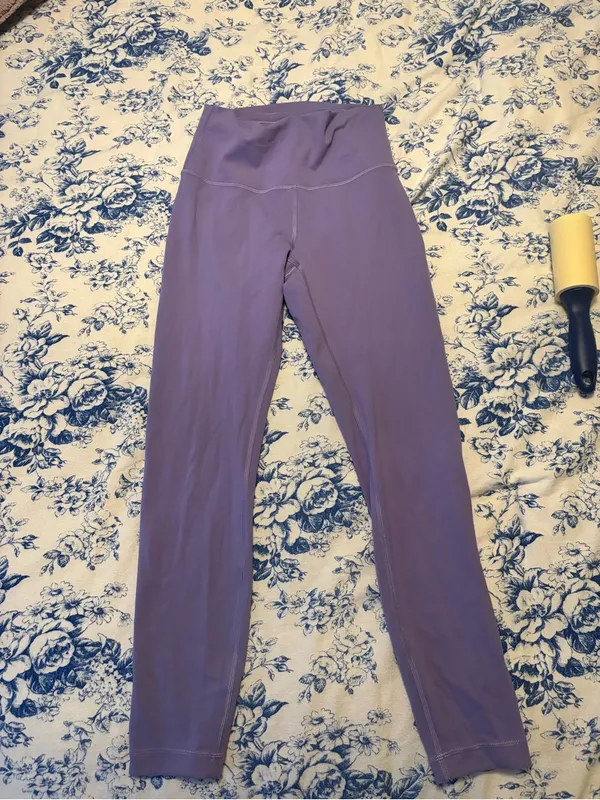 Purple Lululemon Leggings Size 6 - Image 2