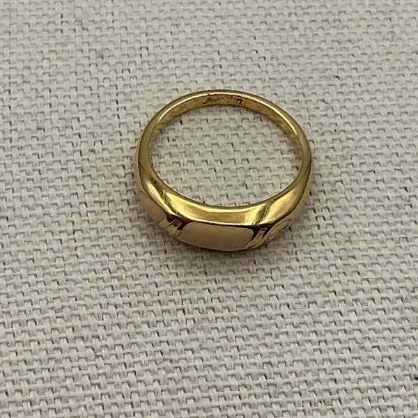 Vintage Avon Ring Gold Size 6 - Image 4