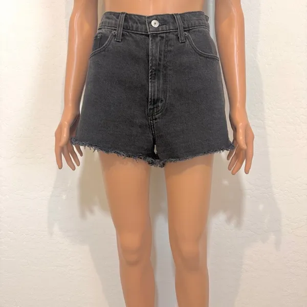 Abercrombie & Fitch 29 8 Curve Love high rise mom short SH 3581 - Image 6