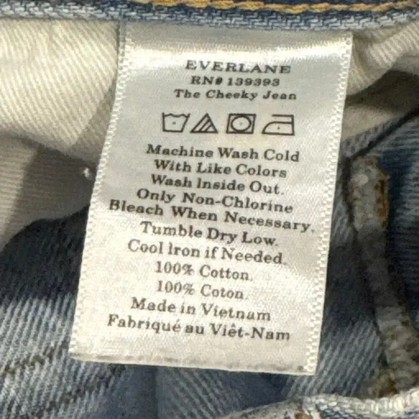 Everlane the cheeky jean size 24 - Image 3