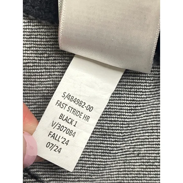 GAP High Rise Stride Fast Stride Black Cuffed Jeans Women’s Size 6 Short - Image 12