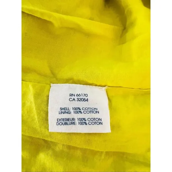 Anthropologie Edme & Esyllte Yellow Ipanema Utilla Sleeveless Sundress Size XS - Image 10