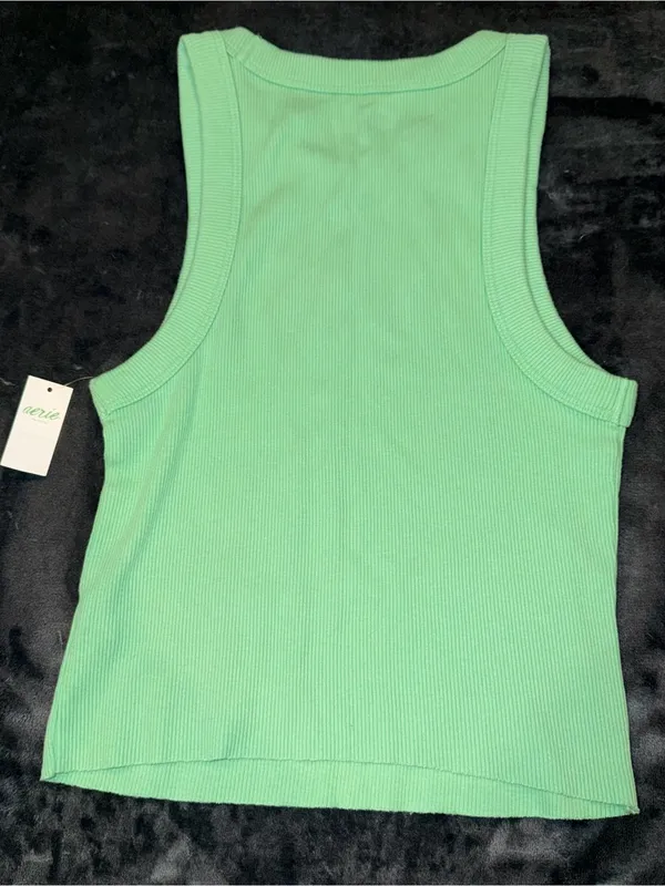 Aerie Free Spirit Ribbed Tank Top Size Medium New with tag - Image 8