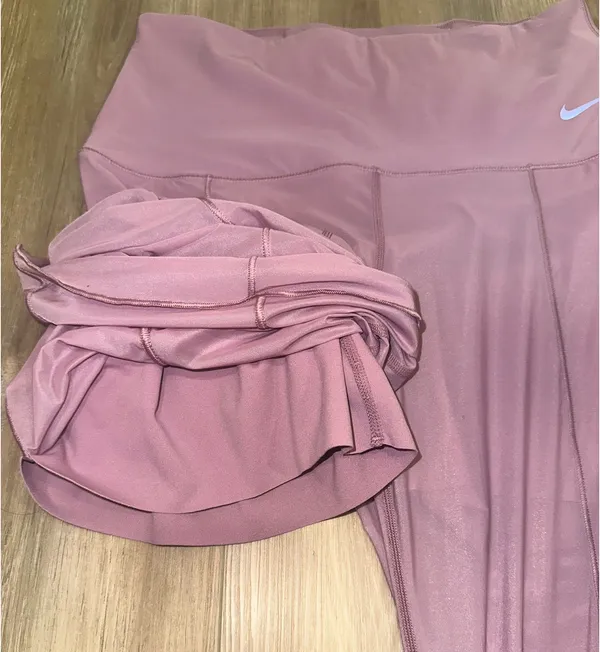Nike Zenvy Biker Shorts with Sheer Pants - Image 7