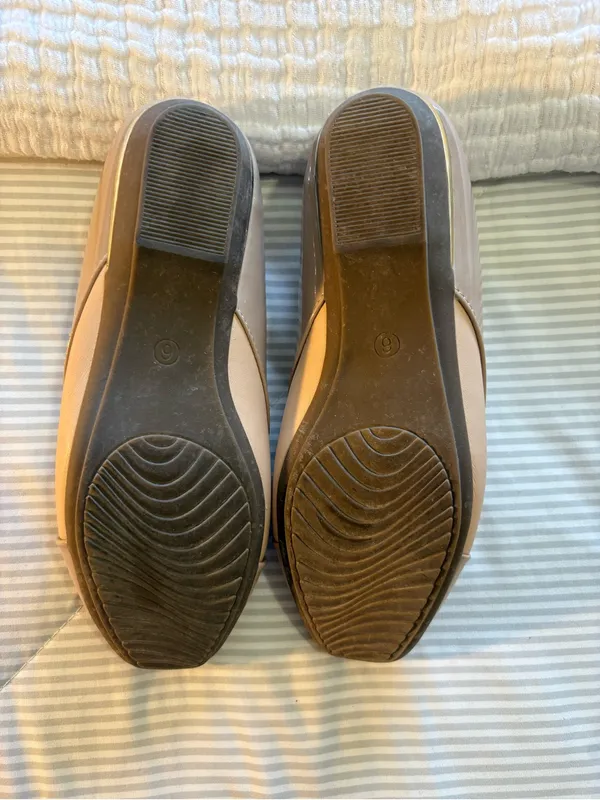 Ortho+rest Taupe Loafers Slip-On Flats Size 6 - Image 6
