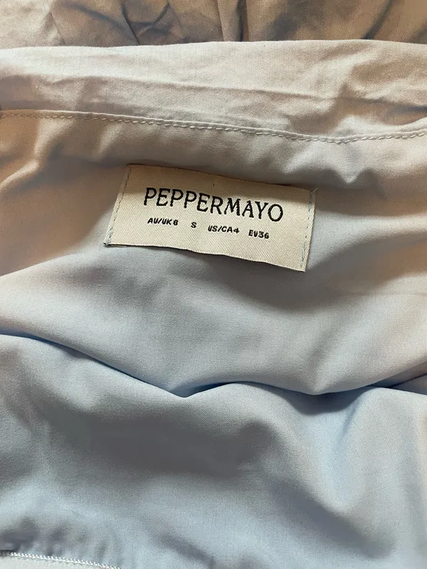 Peppermayo Carmel Mini Dress - Blue - Image 4
