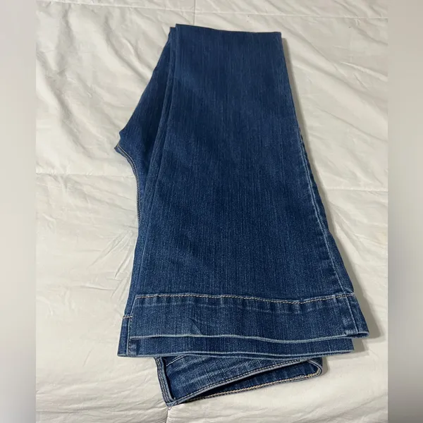 Cache Dark Blue Flare Jeans - Image 5
