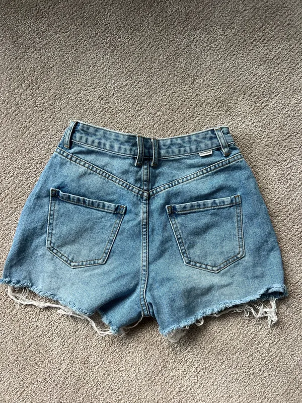 Billabong Mid rise denim shorts - Image 2