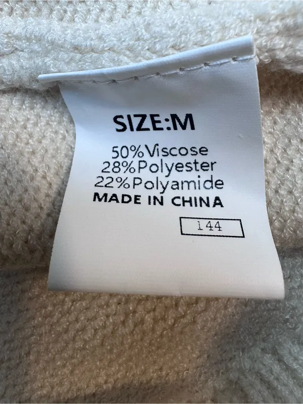 Dokotoo Sweaters 2026 Fall Winter Quarter Zip Ribbed Cable Knit size med nwt - Image 10