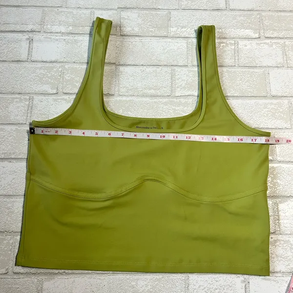 Abercrombie & Fitch Olive Tank Top - Image 4