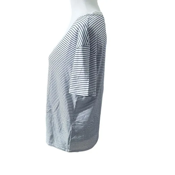 Adriano Goldschmied Striped T-Shirt Sz M - Image 4