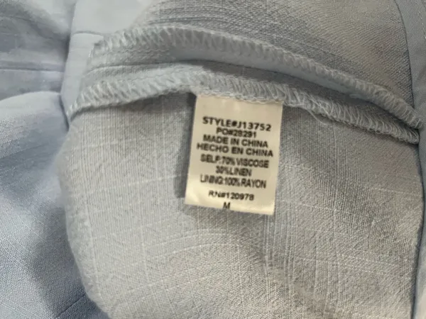 Light blue linen blazer - Image 3