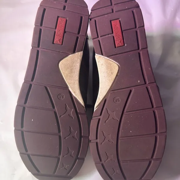 PIKOLINOS women Brown and Burgundy Sneakers - Image 12