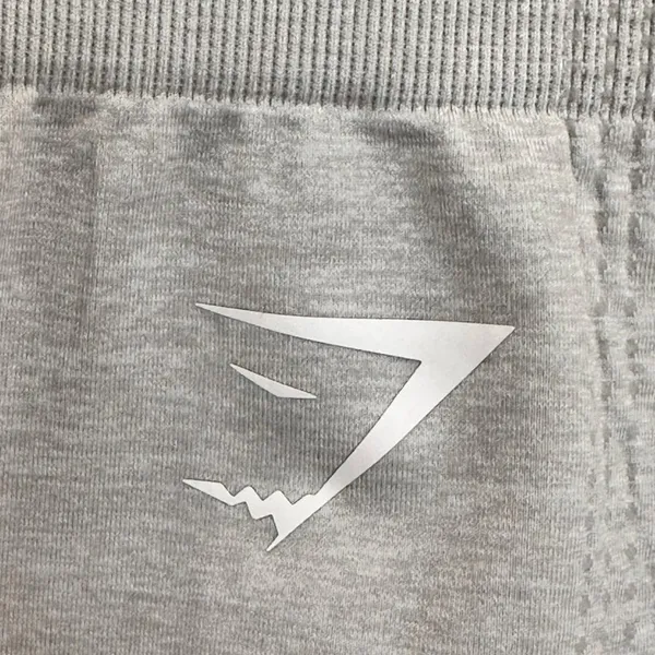 NWT Gymshark Vital Seamless Leggings Small Light Gray Marl High Waisted Sporty - Image 4