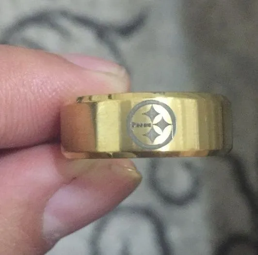 Gold Pittsburgh Steelers Ring - Image 3