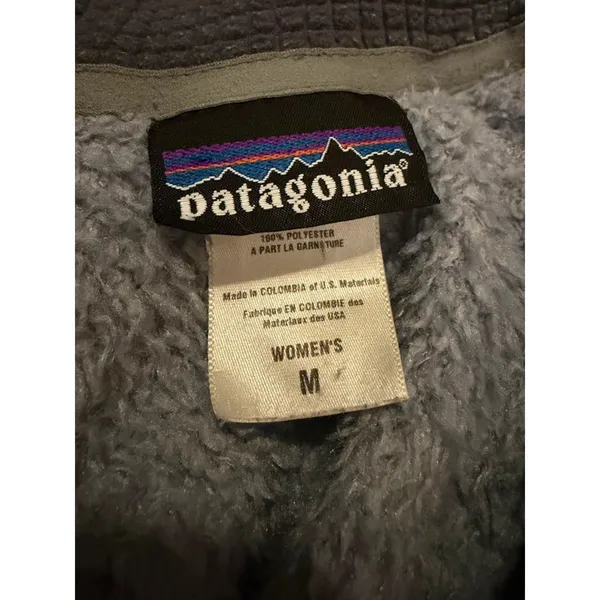 Patagonia R2 Regulator‎ Fleece Jacket Womens Medium Gray Full Zip 29795FS - Image 6