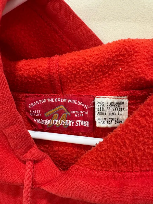 Vintage Marlboro Sweatshirt Red - Image 4
