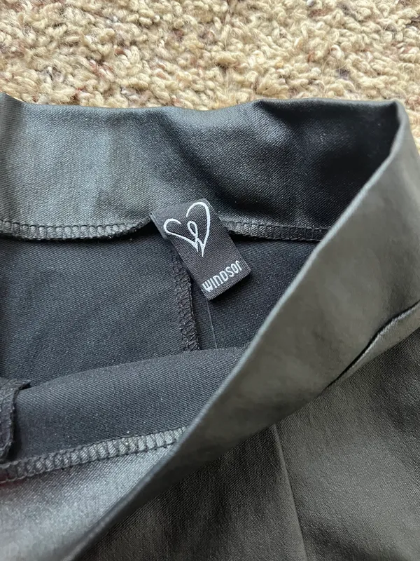 Windsor Pleather Shorts - Image 3