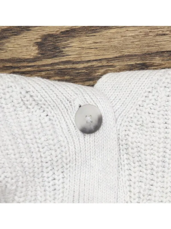 NWT Universal Thread Womens Button-Front Sweater Vest 94429990 Light Gray XXL - Image 8