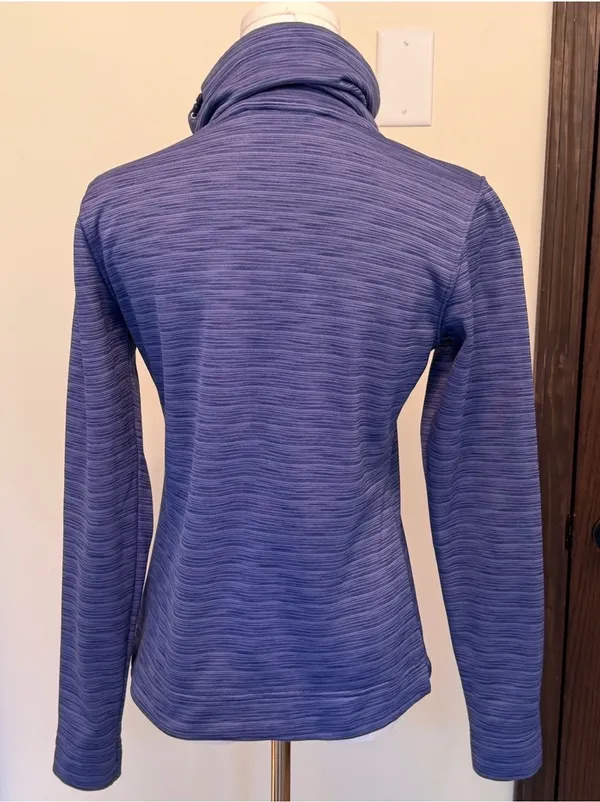 The North Face purple pullover adjustable turtleneck sweater - Image 7