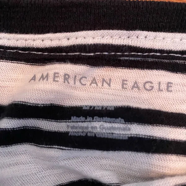 American Eagle Striped tee shirt - Image 2