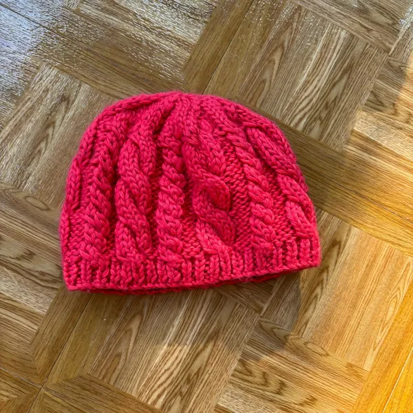 ⭐️ pink north face toboggan winter hat - Image 3