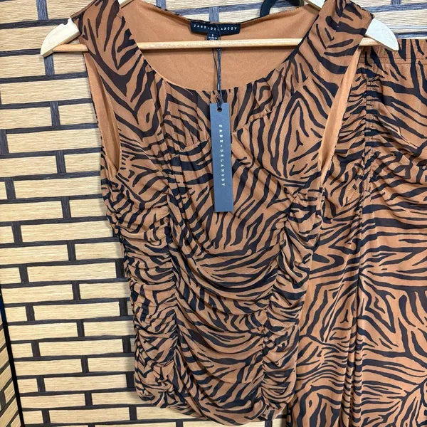 Jane + Delancey Brown And Black‎ Mesh Skirt Set Size Small - Image 3