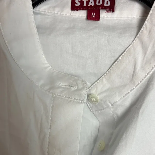 Staud Lorenza midi dress white sold out online - Image 9