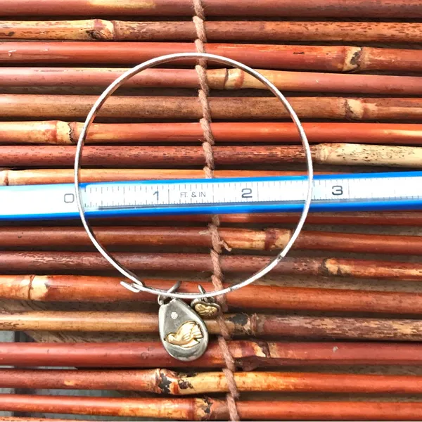 Brighton Bangle Bracelet with Dove Charm - Image 5
