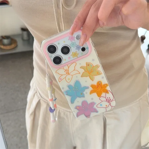 17 pro max flowers phone case Multiple - Image 4
