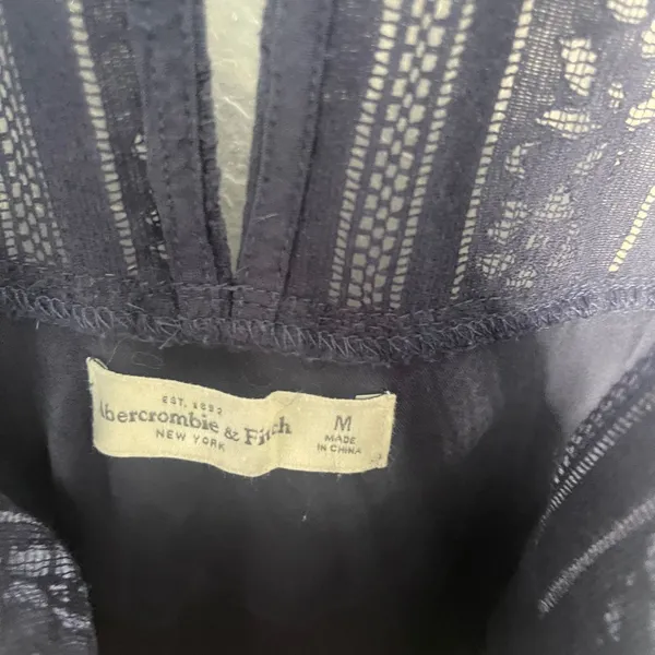 Abercrombie & Fitch Women's Size Medium‎ Blue Short Shift Dress - Image 9